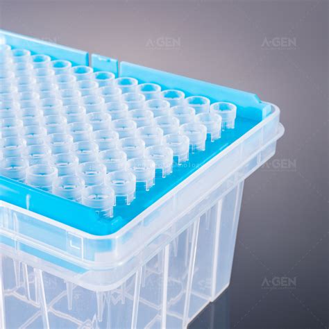 Tecan LiHa 20μL Transparent PP Pipette Tip Racked sterilized for