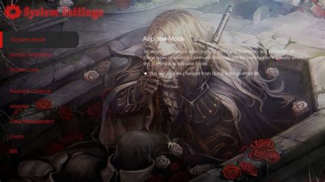 Castlevania SOTN (settings) | Settings | Themes | Themezer