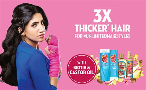 Sunsilk Noor Stars Shampoo Biotin And Castor Oil For Thick And Long Hair 400ml Price In Saudi