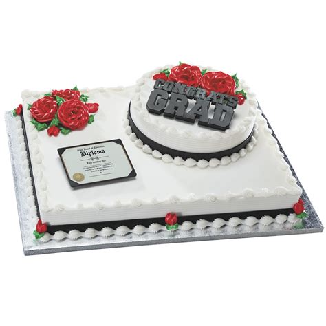 Diploma And Congrats Grad Stacked Cake Design Decopac