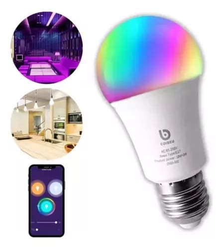 Lampada Inteligente Rgb Wifi Led Smart Google Alexa W W