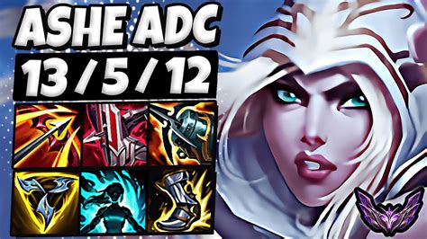 Ashe Vs Ezreal Adc Triple Kill Lol Korea Master Patch Youtube