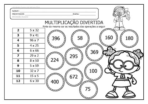 Multiplicação divertida 4 EM PDF