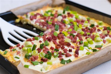 Low Carb Flammkuchen Rezept Wie Das Original Abnehmtipps