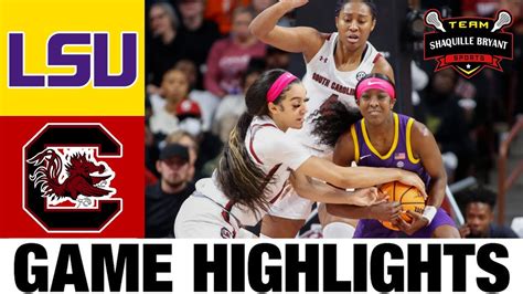 #1 South Carolina vs #9 LSU Highlights | NCAA Women's Basketball | 2024 ...