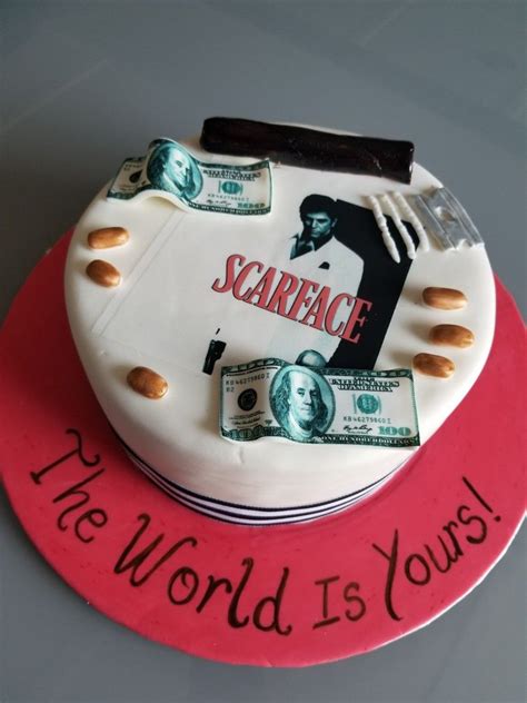 Scarface Birthday Cake Themed Cakes Cake Scarface