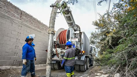 Emapa Huaral realiza más de 11 kilómetros de limpieza de redes de