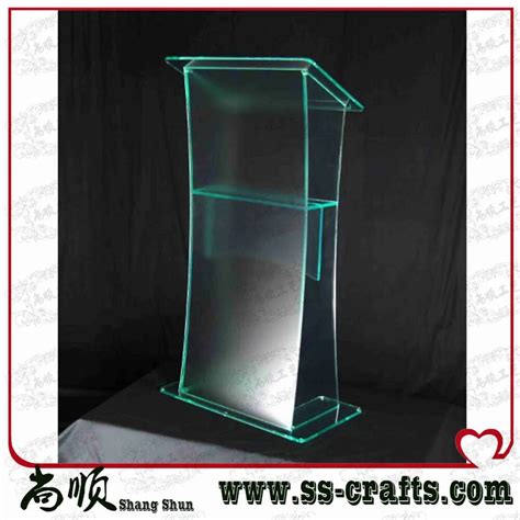 Atril Acr Lico P Lpito Podio Rostro Muebles De Plexigl S Muebles De