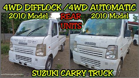 SUZUKI CARRY TRUCK 4WD YouTube