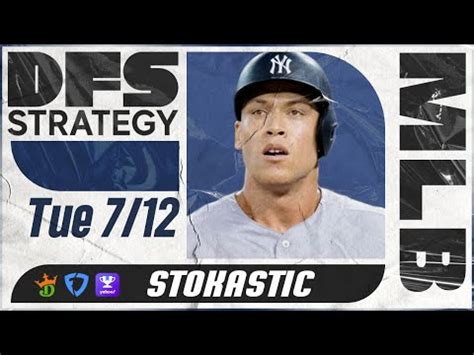 MLB DFS Strategy Today DraftKings FanDuel Daily Fantasy Baseball