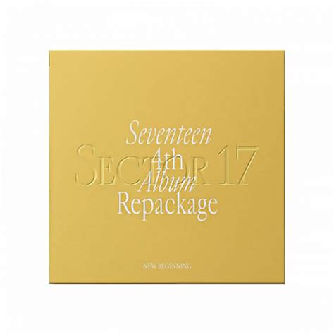 SEVENTEEN Sector 17 4th Repackage Album New Beginning Ver 2022 CD