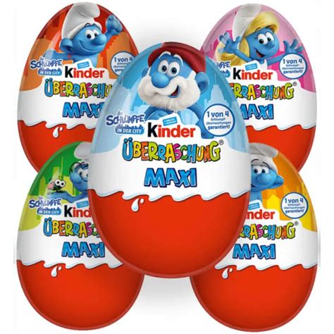 Kinder Jajko Niespodzianka Maxi Smerfy 100g