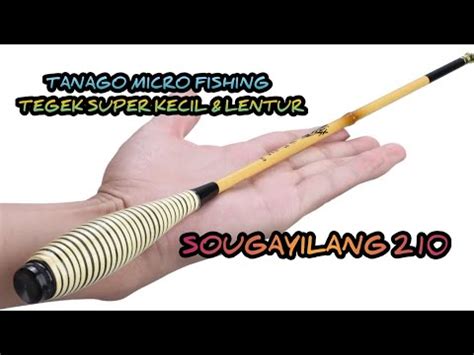 REVIEW JORAN TEGEK TANAGO SOUGAYILANG 210CM Ll Tanago Micro Fishing