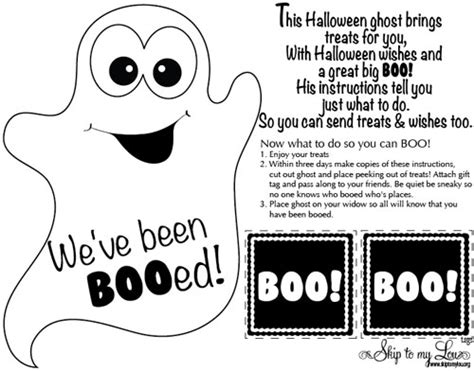 Booing Printable