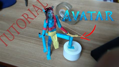 How To Make Diy Paper Avatar Action Figure Tutorial Youtube