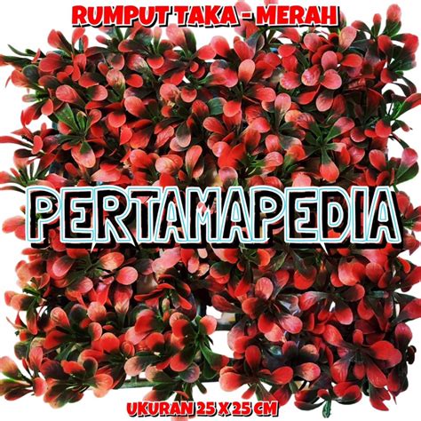 Jual Rumput Plastik Lenia Taka Warna Ukuran X Cm Rumput Artificial