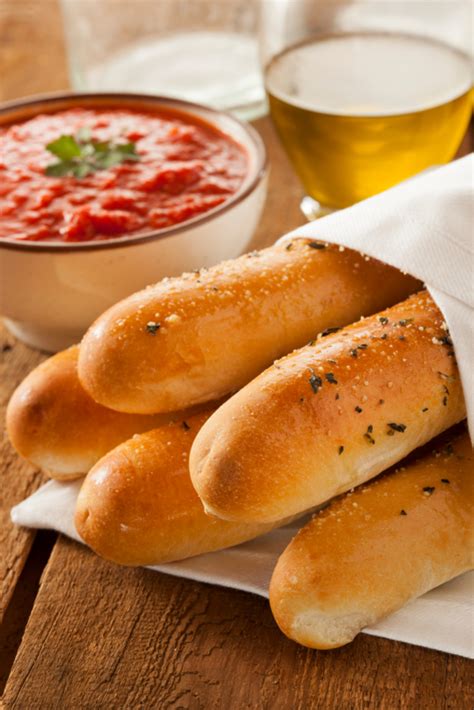 Buttery Garlic Breadsticks 12 Tomatoes