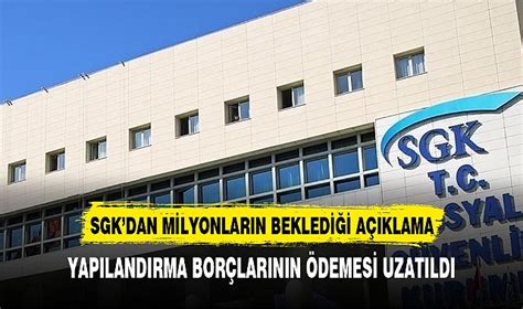 SGK DAN MİLYONLARI İLGİLENDİREN AÇIKLAMA GÜNDEM Afyon Türkeli Gazetesi