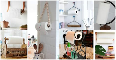 10 Fun Diy Paper Towel Holders For Your Kitchen Top Dreamer