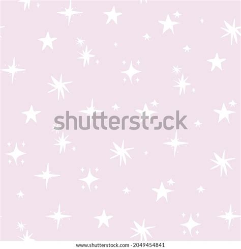 Hand Draw Stars Pattern Vector Illustration Stock Vector Royalty Free