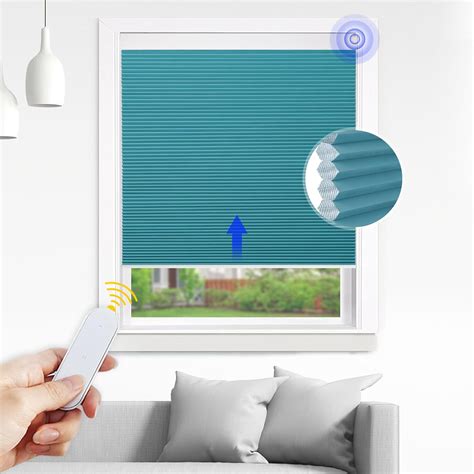 Amazon Allesin Motorized Cellular Shades With Remote Blackout