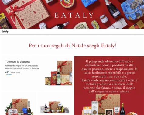 Eataly Le Ceste Di Natale Si Acquistano Anche Su Amazon Macitynet It