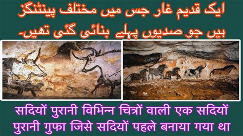 Artwork Of The Ancient Lascaux Cave Urdu Hindi Discovery Of Lascaux