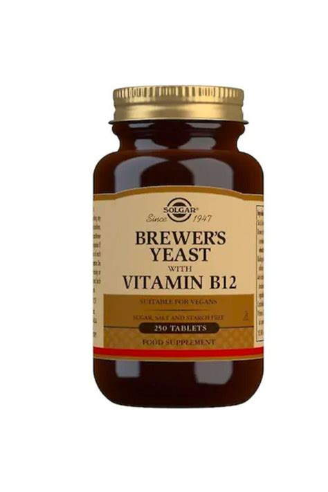 Solgar Brewer S Yeast With Vitamin B12 250 Tablet Fiyatı Yorumları Trendyol