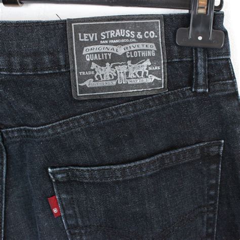 Levi Strauss Men W L Slim Fit Straight Leg Jeans Denim Pants