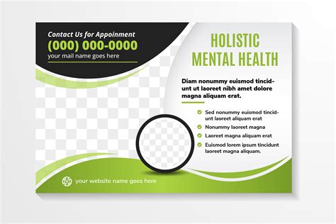 Mental Health Horizontal Banner Graphic by noory.shopper · Creative Fabrica