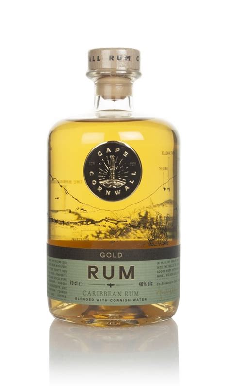 Cape Cornwall Gold Rum 70cl Master Of Malt