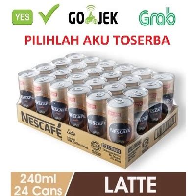 Jual Kopi Nescafe Kaleng Latte Nescafe Can Latte ISI 240 Ml