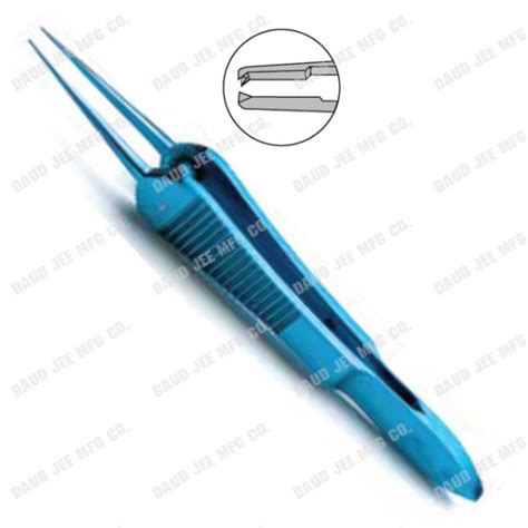 Titanium St Martin Corneal Tying Forceps Ophthalmic Surgery Instruments