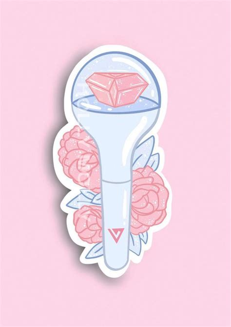 KPOP Lightstick Stickers Etsy In 2020 Cute Love Wallpapers Cute