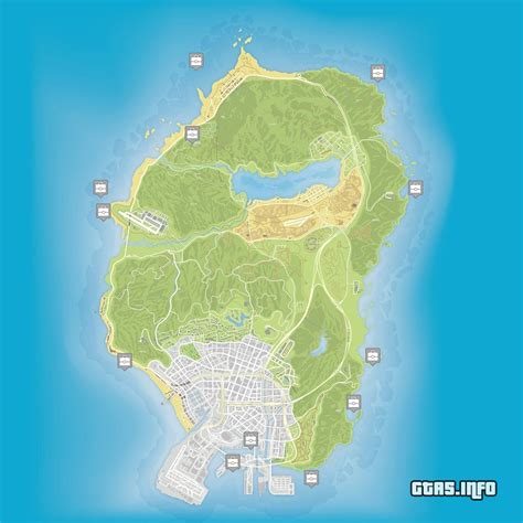 Gta 5 Secrets Map
