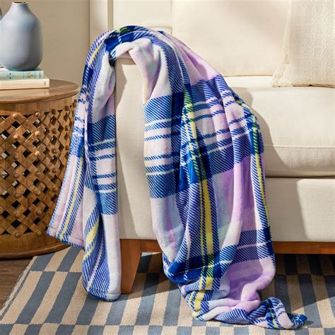 Snapklik Vera Bradley Womens Fleece Plush Throw Blanket