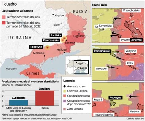 Guerra In Ucraina Mappa Corriere Della Sera Dago Fotogallery