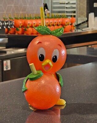 Disney Parks Epcot Flower Garden Festival Orange Bird Sipper Cup