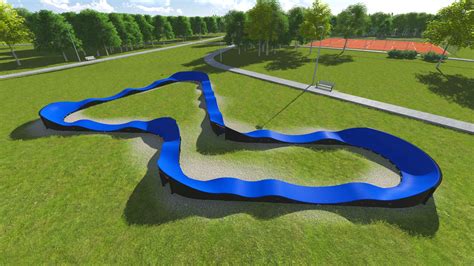 Modular Pumptrack PC3A Modular Pumptrack Construction Design