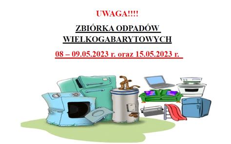 Zbi Rka Odpad W Wielkogabarytowych