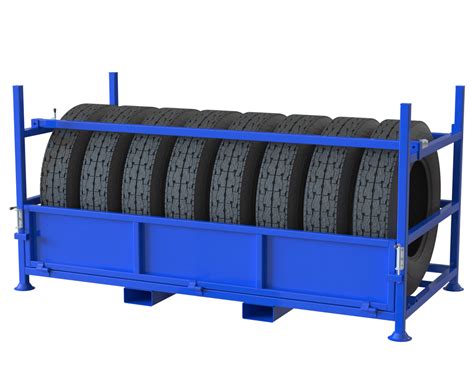 Truck Tyre Storage And Transport Rack Tradesales