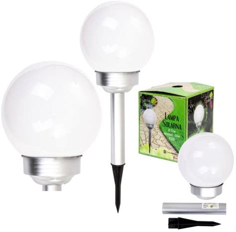 Lampa SOLARNA Kula Lampy Solarne Ogrodowe Kule LED 1034027 Cena