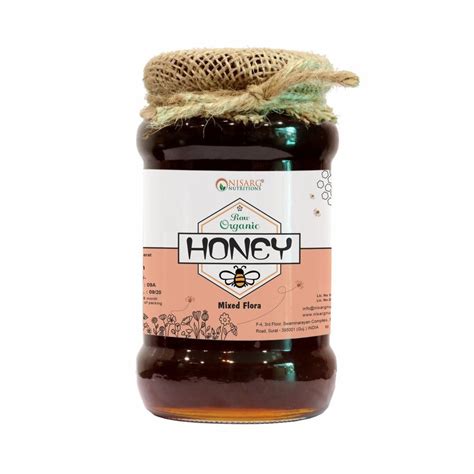 Organic Mixed Flora Raw Honey 500 G Packaging Type Jar At Rs 320 Jar