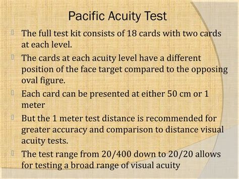 Contrast Sensitivity Charts Ppt