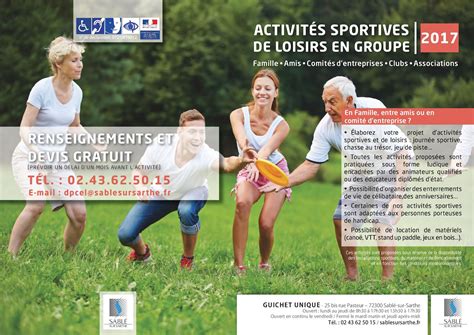 Calam O Plaquette Activit S Sportives Et De Loisirs