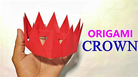 Origami Crown 👑 How To Make Paper Crown Paper Crown Tutorial Easy Steps School Hacks For