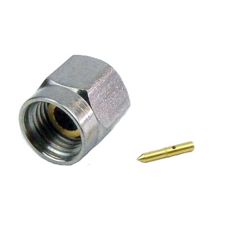 292mm Male Plug Connector For Rg405 Rg405 Tinned 086 Sr Cable Solder Passivated