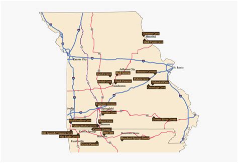 Clip Art Marvel Cave - Missouri Caves Map , Free Transparent Clipart ...