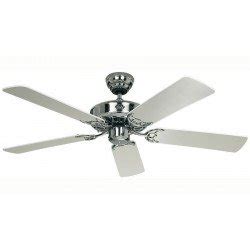 Ventilatore Da Soffitto Classic Royal CH WE 132 Cm Corpo Cromo