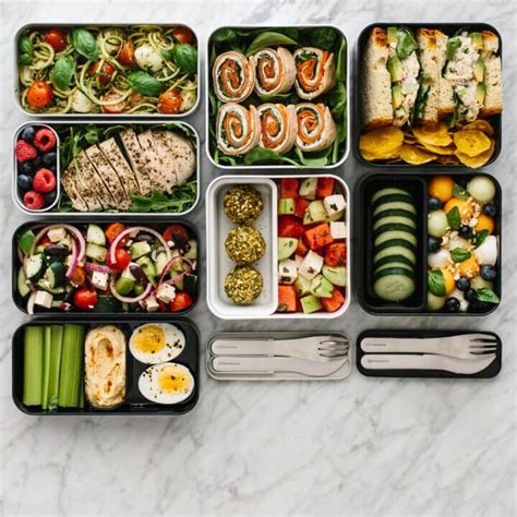 Bento Box Lunch Ideas For School Or Work Downshiftology Healthy